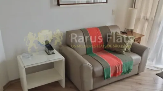 Flat com 1 Quarto para alugar, 45m² no Paraíso do Morumbi, São Paulo