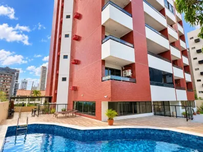 Apartamento com 4 Quartos para alugar, 158m² no Manaíra, João Pessoa