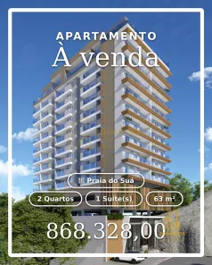 Apartamento com 2 Quartos à venda, 63m² no Praia do Suá, Vitória