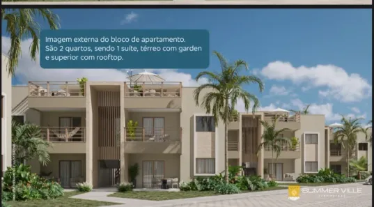 Apartamento com 1 Quarto à venda, 33m² no Fleicheiras, Trairi