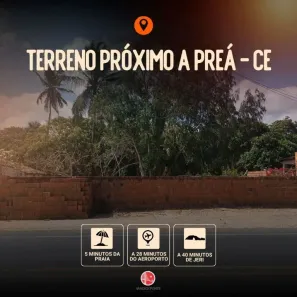 Lote/Terreno à venda, 525m² no Caiçara, Cruz
