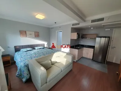 Flat com 1 Quarto para alugar, 38m² no Pinheiros, São Paulo