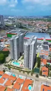 Apartamento com 2 Quartos à venda, 58m² no Capim Macio, Natal