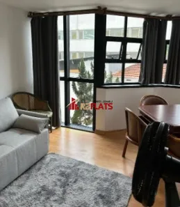 Flat com 1 Quarto para alugar, 54m² no Campo Belo, São Paulo