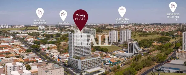 Apartamento com 1 Quarto à venda, 27m² no Jardim Panorama, São José do Rio Preto