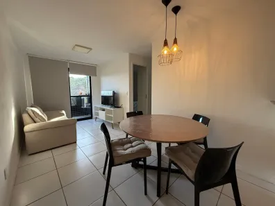 Apartamento com 2 Quartos para alugar, 52m² no Mangabeiras, Maceió