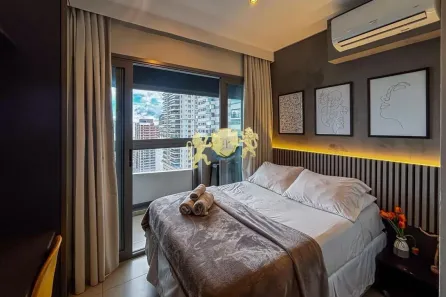Flat com 1 Quarto à venda, 18m² no Pinheiros, São Paulo