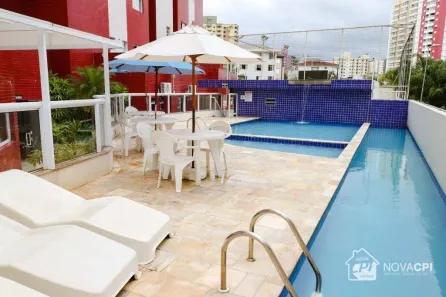 Apartamento com 2 Quartos à venda, 60m² no Canto do Forte, Praia Grande