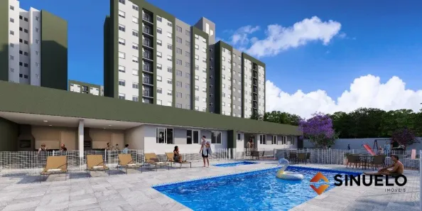 Apartamento com 2 Quartos à venda, 47m² no Canudos, Novo Hamburgo