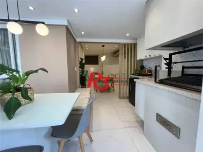 Apartamento com 2 Quartos à venda, 91m² no Gonzaga, Santos