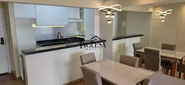 Apartamento com 3 Quartos para alugar, 70m² no Vila Valparaíso, Santo André