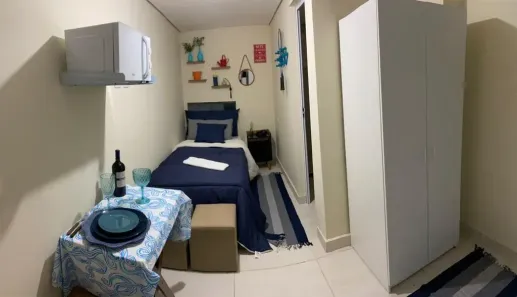 Apartamento com 1 Quarto para alugar, 18m² no Liberdade, São Paulo
