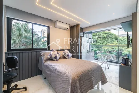 Apartamento com 1 Quarto para alugar, 27m² no Perdizes, São Paulo