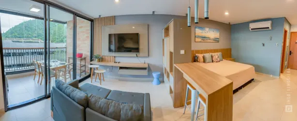 Apartamento com 1 Quarto à venda, 52m² no Saco da Ribeira, Ubatuba