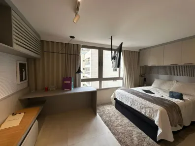 Flat com 1 Quarto para alugar, 26m² no Pinheiros, São Paulo