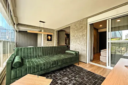 Apartamento com 1 Quarto para alugar, 62m² no Vila Nova Conceição, São Paulo