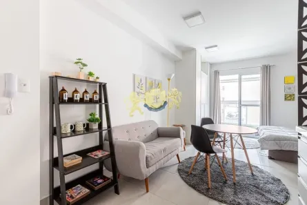 Flat com 1 Quarto para alugar, 30m² no Santa Cecília, São Paulo