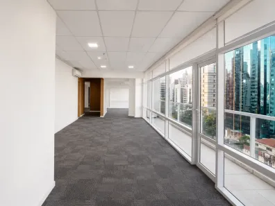 Sala Comercial para alugar, 118m² no Cidade Monções, São Paulo