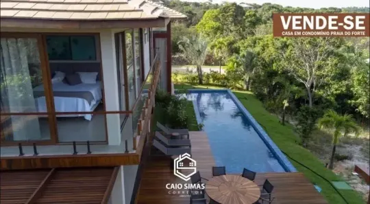 Casa de Condomínio com 6 Quartos à venda, 450m² no Praia do Forte, Mata de São João