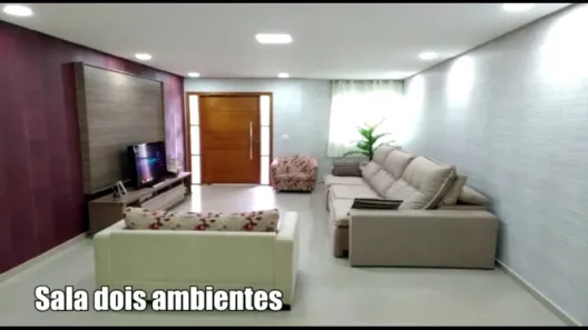 Sobrado com 3 Quartos à venda, 250m² no Vila Assunção, Santo André
