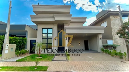 Casa de Condomínio com 3 Quartos à venda, 217m² no Quinta do Lago Residence, São José do Rio Preto