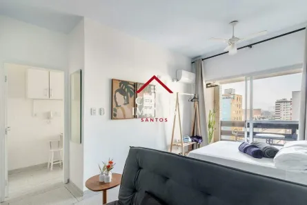 Apartamento à venda, 38m² no Centro, São Vicente