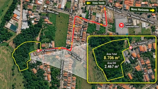 Lote/Terreno à venda, 2467m² no Chácaras Araújo I, São José dos Campos