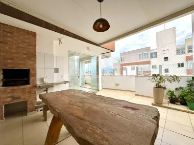 Cobertura com 3 Quartos para alugar, 113m² no Castelo, Belo Horizonte