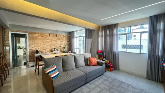 Apartamento com 3 Quartos para alugar, 126m² no Cruzeiro, Belo Horizonte