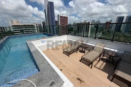 Flat com 1 Quarto à venda, 28m² no Tamarineira, Recife
