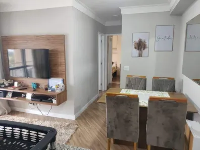 Apartamento com 2 Quartos para alugar, 56m² no Campestre, Santo André