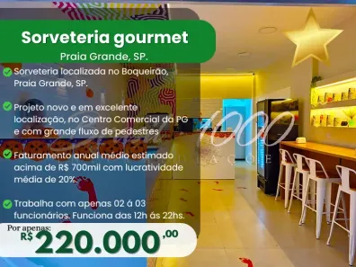 Ponto Comercial à venda, 60m² no Boqueirão, Praia Grande