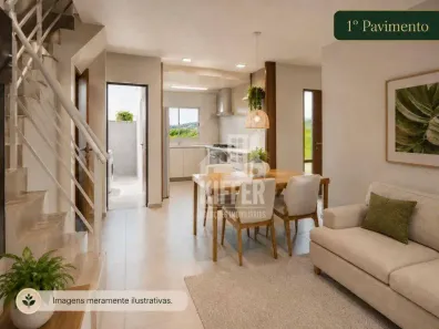 Casa de Condomínio com 2 Quartos à venda, 70m² no Laranjal, São Gonçalo