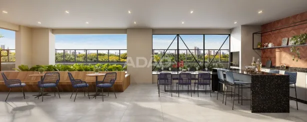 Apartamento com 2 Quartos à venda, 59m² no Setor Leste Universitário, Goiânia