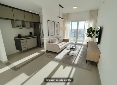 Apartamento com 2 Quartos para alugar, 50m² no Parque Santa Felícia Jardim, São Carlos