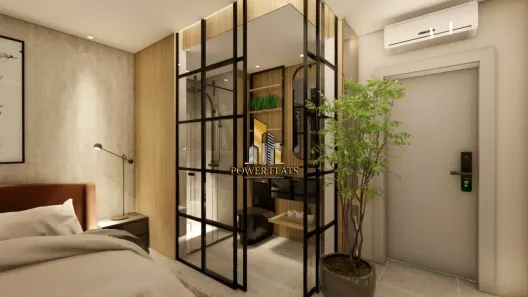 Flat com 1 Quarto para alugar, 35m² no Pinheiros, São Paulo