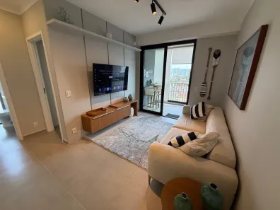 Apartamento com 2 Quartos para alugar, 70m² no Canto do Forte, Praia Grande