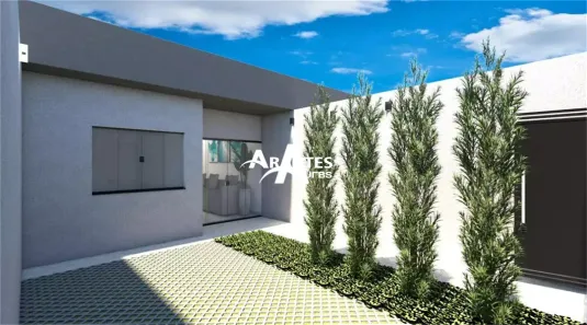 Casa com 2 Quartos à venda, 75m² no Shopping Park, Uberlândia