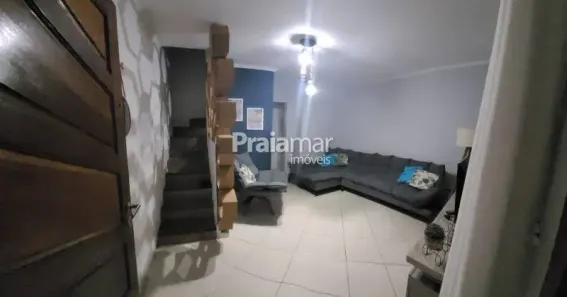 Casa de Condomínio com 2 Quartos à venda, 92m² no Vila Voturua, São Vicente