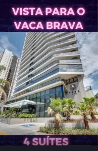 Apartamento com 4 Quartos para alugar, 216m² no Setor Bueno, Goiânia