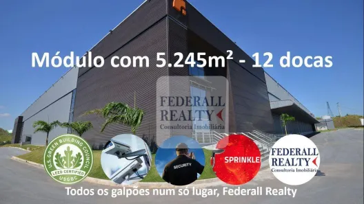 Galpão/Depósito/Armazém para alugar, 5245m² no Distrito Industrial Jardim Piemont Sul, Betim