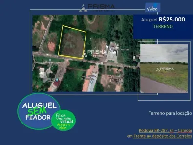 Lote/Terreno para alugar, 14942m² no Camobi, Santa Maria