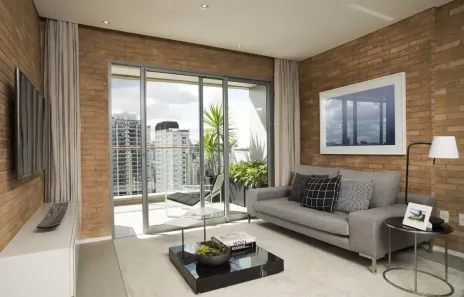 Apartamento com 1 Quarto para alugar, 72m² no Vila Nova Conceição, São Paulo