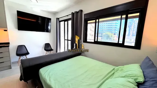 Apartamento com 1 Quarto para alugar, 30m² no Jardim das Acácias, São Paulo
