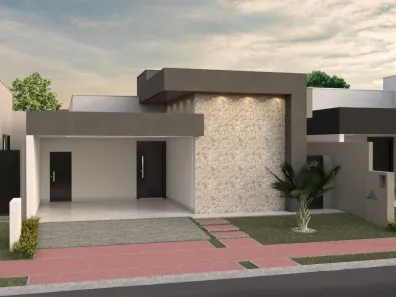 Casa de Condomínio com 3 Quartos à venda, 165m² no Grand Ville, Uberlândia