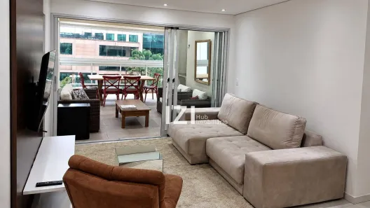 Apartamento com 2 Quartos para alugar, 98m² no Cidade Monções, São Paulo