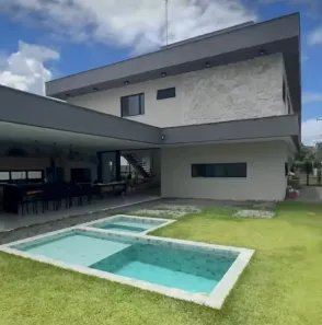 Casa de Condomínio com 4 Quartos à venda, 279m² no Alphaville (Abrantes), Camaçari
