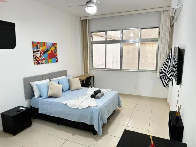 Apartamento com 1 Quarto para alugar, 28m² no Leme, Rio de Janeiro