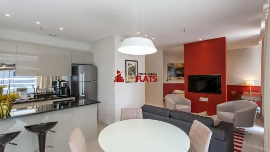 Flat com 1 Quarto para alugar, 62m² no Vila Olímpia, São Paulo