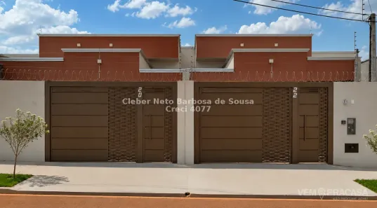 Casa com 3 Quartos à venda, 75m² no Jardim São Conrado, Campo Grande